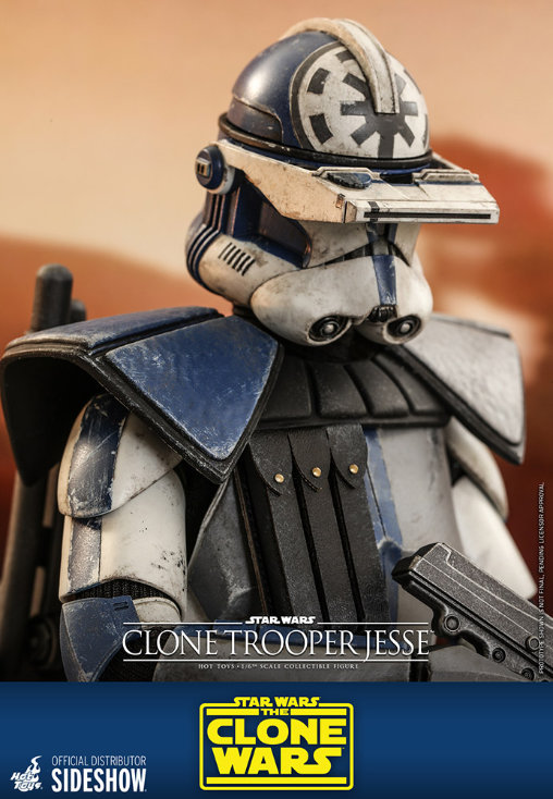 Star Wars - The Clone Wars: Clone Trooper Jesse, 1/6 Figur von Hot Toys