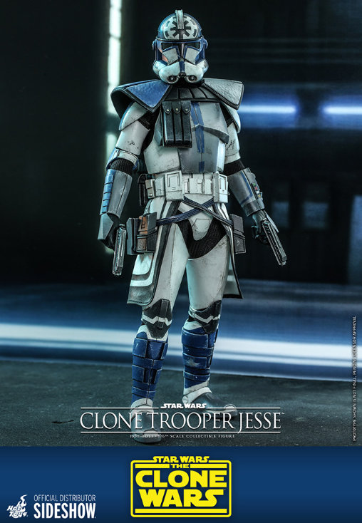 Star Wars - The Clone Wars: Clone Trooper Jesse, 1/6 Figur von Hot Toys