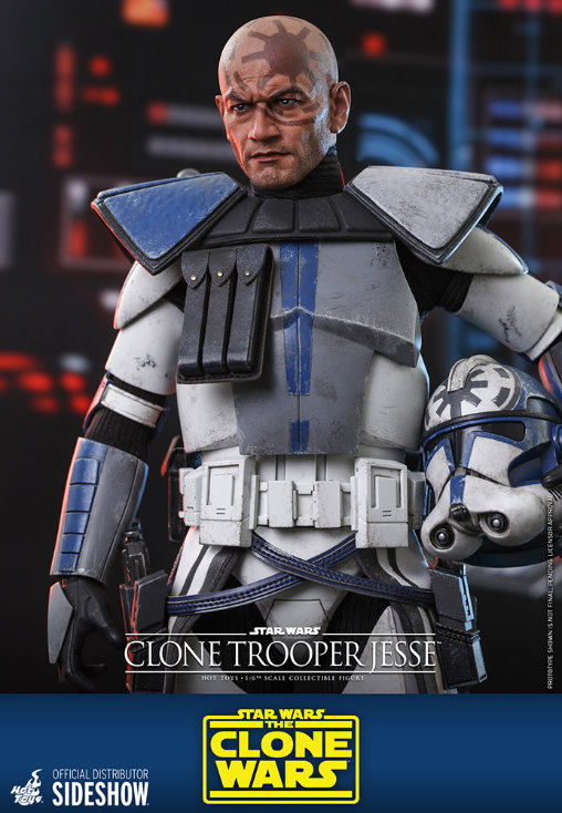 Star Wars - The Clone Wars: Clone Trooper Jesse, 1/6 Figur von Hot Toys