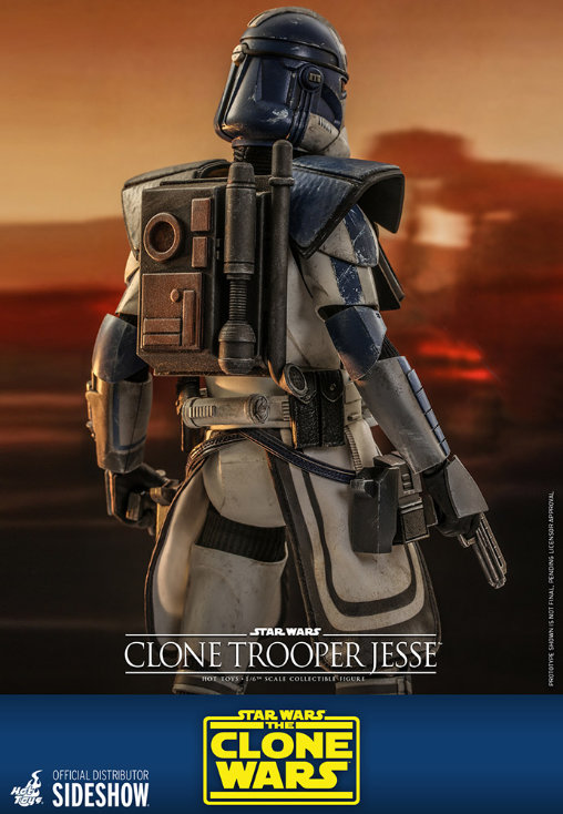 Star Wars - The Clone Wars: Clone Trooper Jesse, 1/6 Figur von Hot Toys