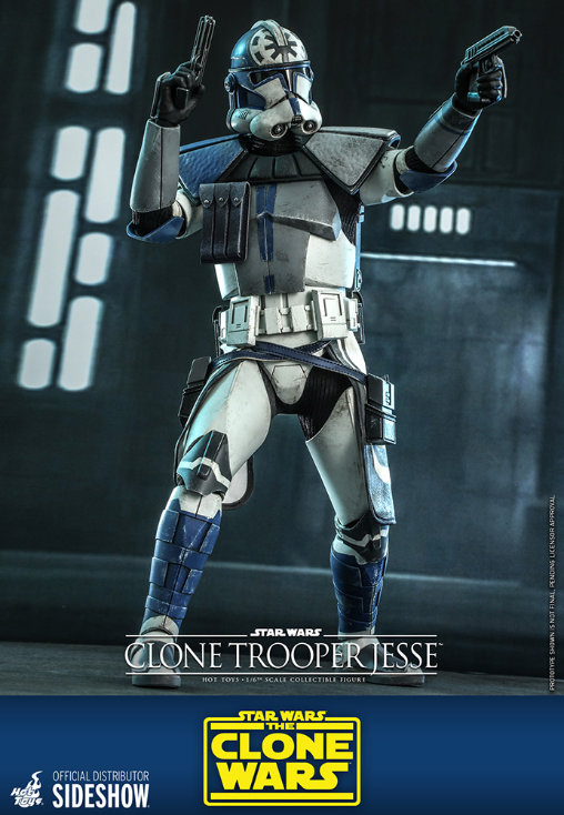 Star Wars - The Clone Wars: Clone Trooper Jesse, 1/6 Figur von Hot Toys
