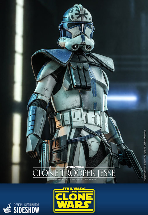 Star Wars - The Clone Wars: Clone Trooper Jesse, 1/6 Figur von Hot Toys