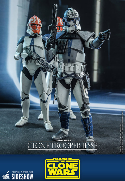 Star Wars - The Clone Wars: Clone Trooper Jesse, 1/6 Figur von Hot Toys