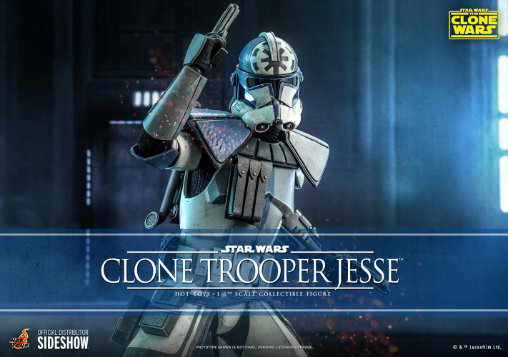 Star Wars - The Clone Wars: Clone Trooper Jesse, 1/6 Figur von Hot Toys