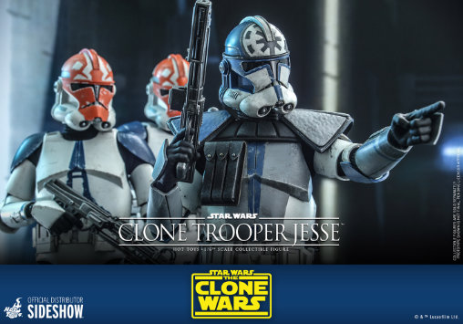 Star Wars - The Clone Wars: Clone Trooper Jesse, 1/6 Figur von Hot Toys