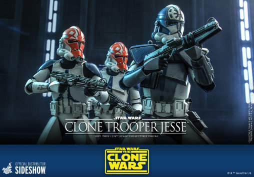 Star Wars - The Clone Wars: Clone Trooper Jesse, 1/6 Figur von Hot Toys