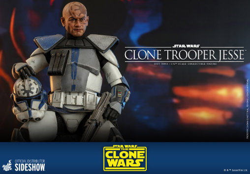 Star Wars - The Clone Wars: Clone Trooper Jesse, 1/6 Figur von Hot Toys