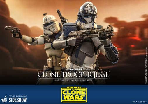Star Wars - The Clone Wars: Clone Trooper Jesse, 1/6 Figur von Hot Toys