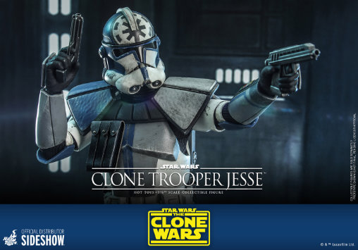 Star Wars - The Clone Wars: Clone Trooper Jesse, 1/6 Figur von Hot Toys