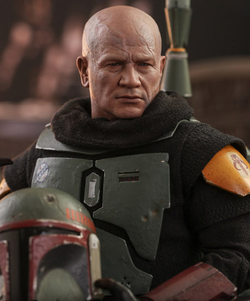 Star Wars - The Mandalorian: Boba Fett - Repaint Armor and Throne, 1/6 Figur von Hot Toys