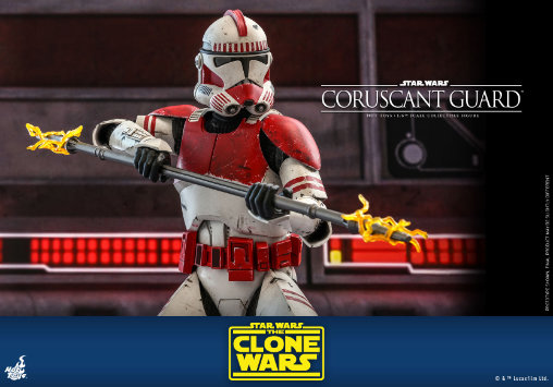 Star Wars - The Clone Wars: Coruscant Guard, 1/6 Figur ... https://spaceart.de/produkte/sw040-coruscant-guard-figur-hot-toys-star-wars-the-clone-wars-tms025-907131-4895228606846-spaceart.php