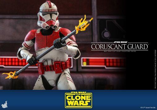 Star Wars - The Clone Wars: Coruscant Guard, 1/6 Figur von Hot Toys