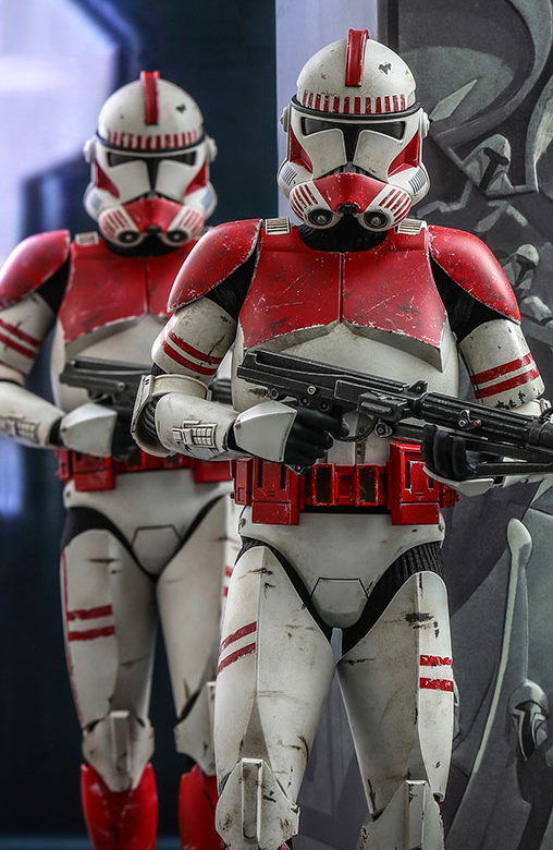 Star Wars - The Clone Wars: Coruscant Guard, 1/6 Figur von Hot Toys