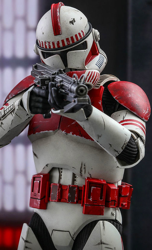 Star Wars - The Clone Wars: Coruscant Guard, 1/6 Figur von Hot Toys