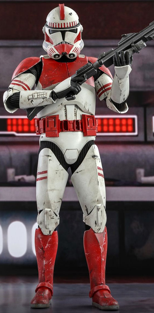 Star Wars - The Clone Wars: Coruscant Guard, 1/6 Figur von Hot Toys