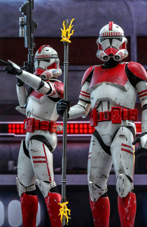 Star Wars - The Clone Wars: Coruscant Guard, 1/6 Figur von Hot Toys