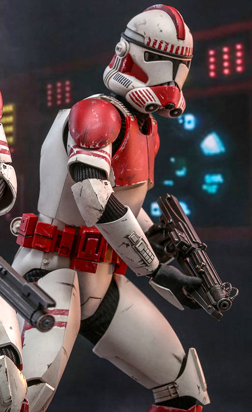 Star Wars - The Clone Wars: Coruscant Guard, 1/6 Figur von Hot Toys