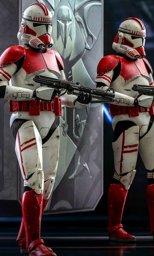 Star Wars - The Clone Wars: Coruscant Guard, 1/6 Figur von Hot Toys