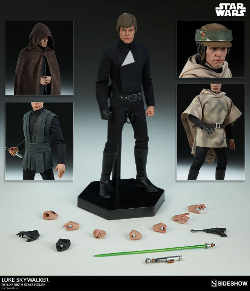 Star Wars - Episode VI - Return of the Jedi: Luke Skywalker - Deluxe, 1/6 Figur von Sideshow
