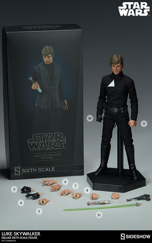 Star Wars - Episode VI - Return of the Jedi: Luke Skywalker - Deluxe, 1/6 Figur von Sideshow