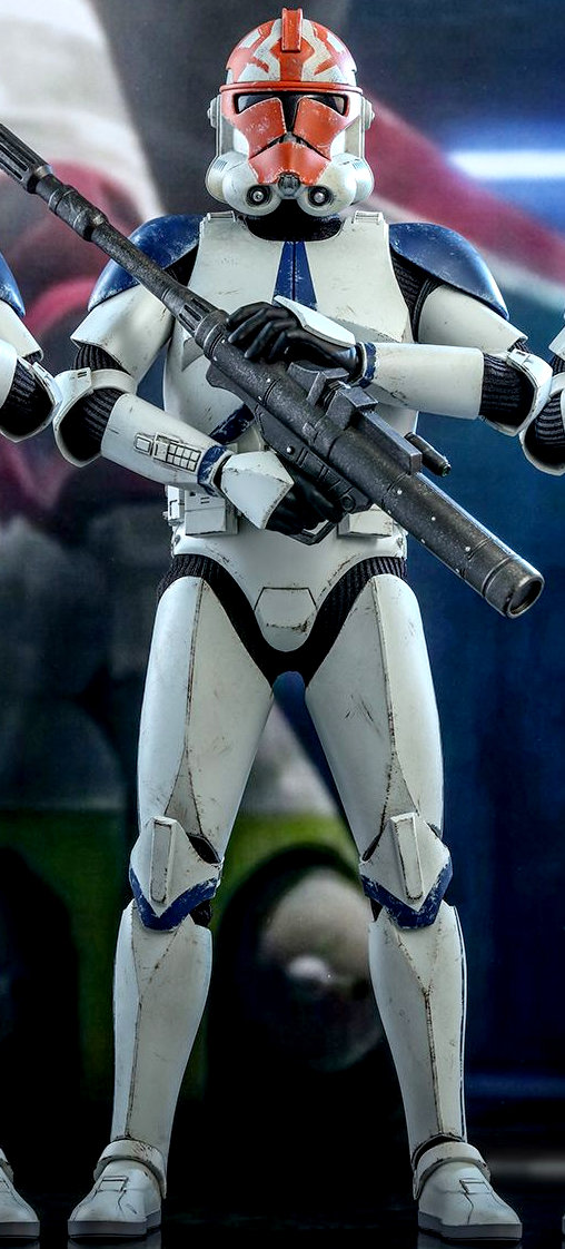 Star Wars - The Clone Wars: 501st Battalion Clone Trooper - Deluxe, 1/6 Figur von Hot Toys