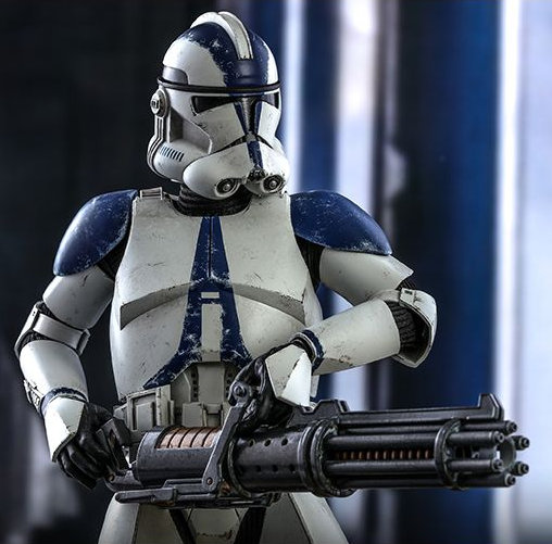 Star Wars - The Clone Wars: 501st Battalion Clone Trooper - Deluxe, 1/6 Figur von Hot Toys