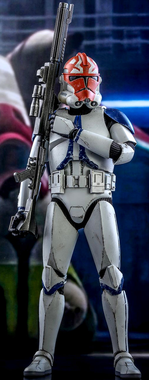 Star Wars - The Clone Wars: 501st Battalion Clone Trooper - Deluxe, 1/6 Figur von Hot Toys