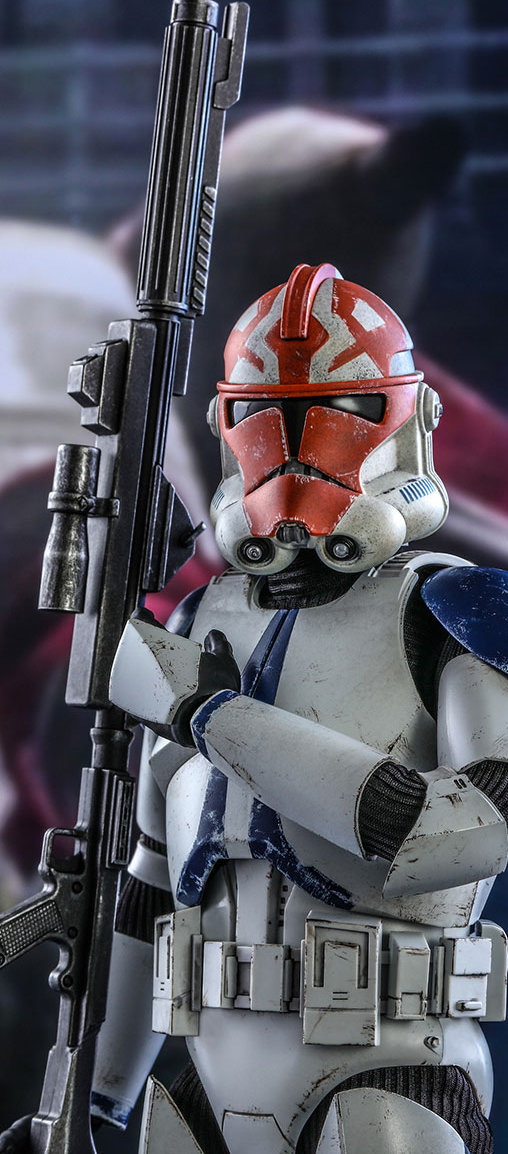 Star Wars - The Clone Wars: 501st Battalion Clone Trooper - Deluxe, 1/6 Figur von Hot Toys