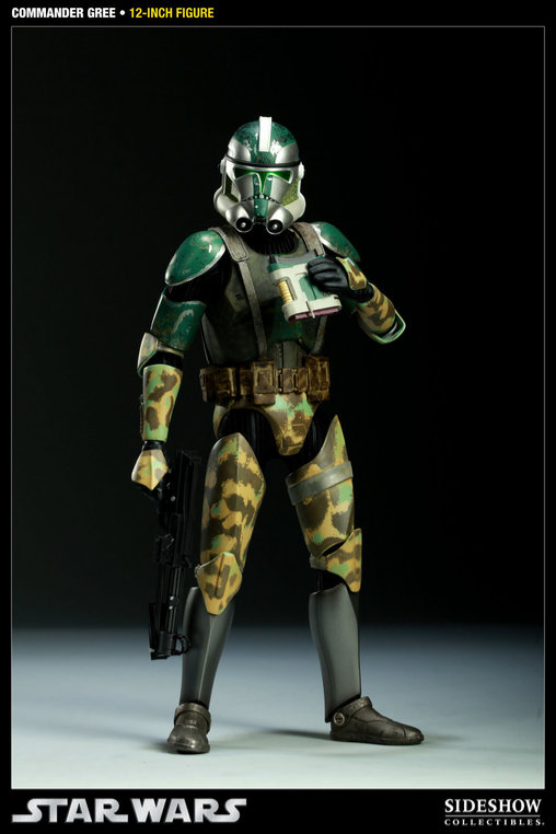 Star Wars - The Clone Wars: Commander Gree - 41st Elite Corps, 1/6 Figur von Sideshow
