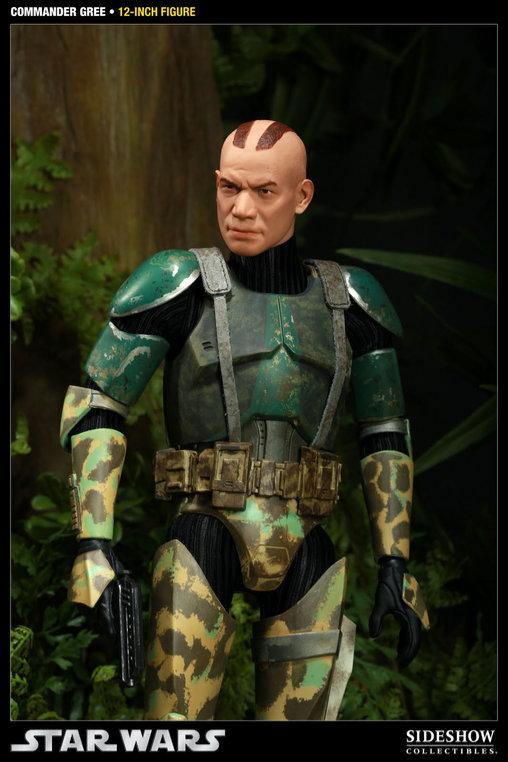 Star Wars - The Clone Wars: Commander Gree - 41st Elite Corps, 1/6 Figur von Sideshow