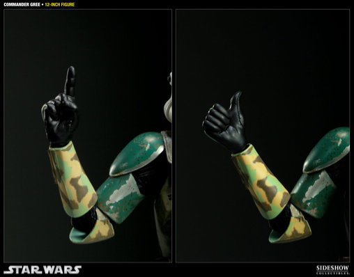 Star Wars - The Clone Wars: Commander Gree - 41st Elite Corps, 1/6 Figur von Sideshow