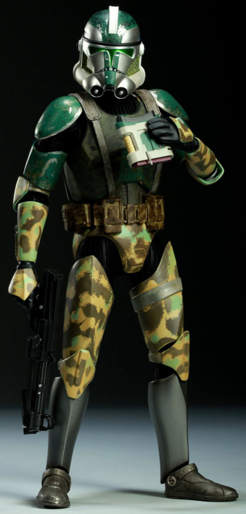 Star Wars - The Clone Wars: Commander Gree - 41st Elite Corps, 1/6 Figur von Sideshow