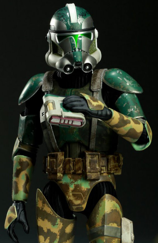 Star Wars - The Clone Wars: Commander Gree - 41st Elite Corps, 1/6 Figur von Sideshow