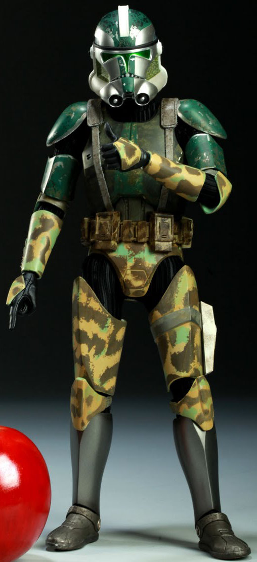 Star Wars - The Clone Wars: Commander Gree - 41st Elite Corps, 1/6 Figur von Sideshow