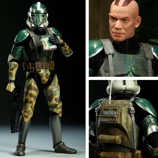 Star Wars - The Clone Wars: Commander Gree - 41st Elite Corps, 1/6 Figur