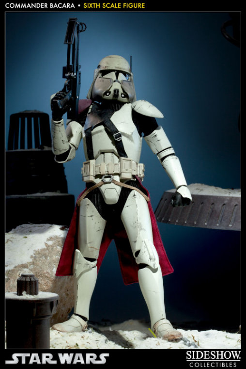 Star Wars - The Clone Wars: Commander Bacara - 21st Nova Corps, 1/6 Figur von Sideshow