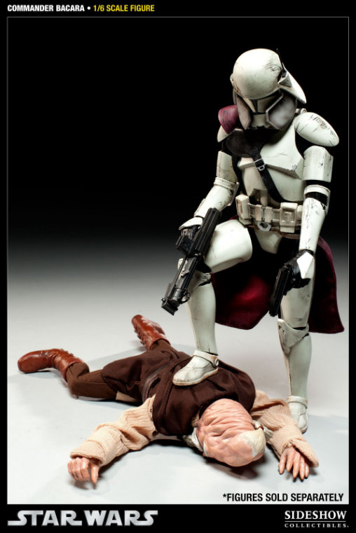 Star Wars - The Clone Wars: Commander Bacara - 21st Nova Corps, 1/6 Figur von Sideshow