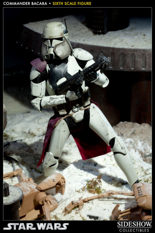 Star Wars - The Clone Wars: Commander Bacara - 21st Nova Corps, 1/6 Figur von Sideshow