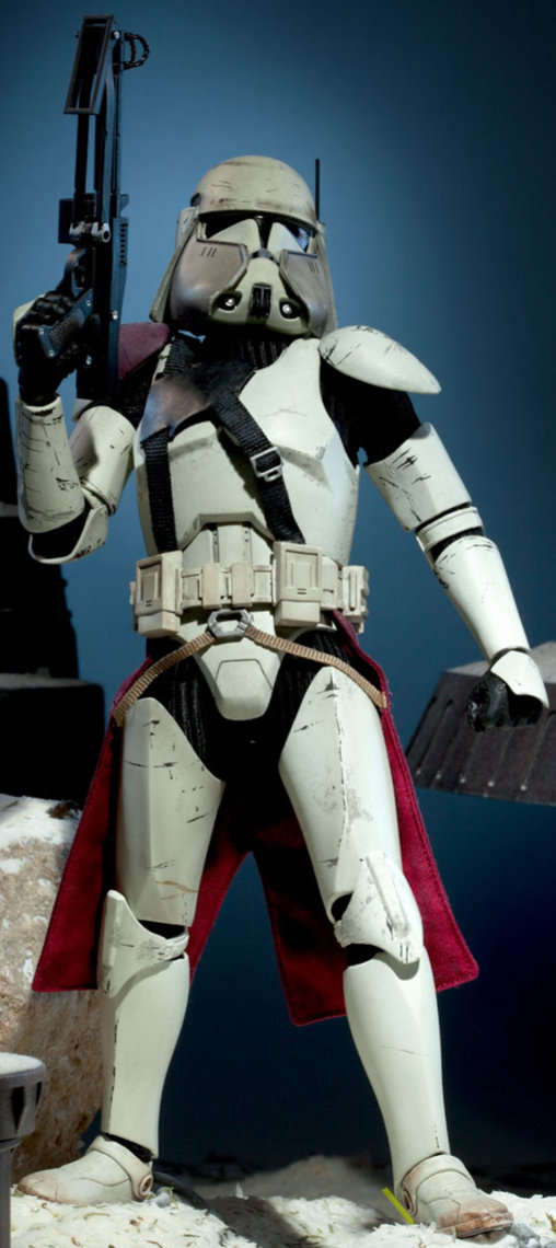 Star Wars - The Clone Wars: Commander Bacara - 21st Nova Corps, 1/6 Figur von Sideshow