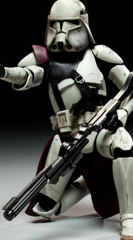 Star Wars - The Clone Wars: Commander Bacara - 21st Nova Corps, 1/6 Figur von Sideshow