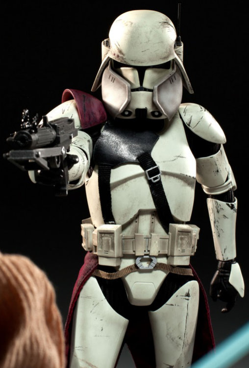 Star Wars - The Clone Wars: Commander Bacara - 21st Nova Corps, 1/6 Figur von Sideshow