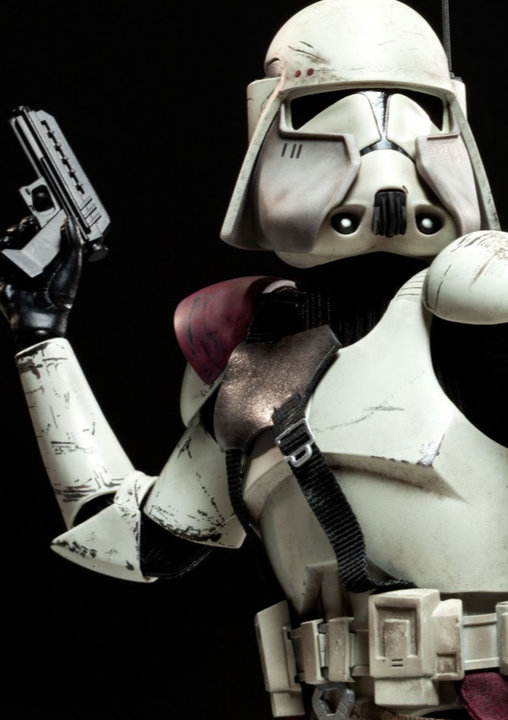 Star Wars - The Clone Wars: Commander Bacara - 21st Nova Corps, 1/6 Figur von Sideshow