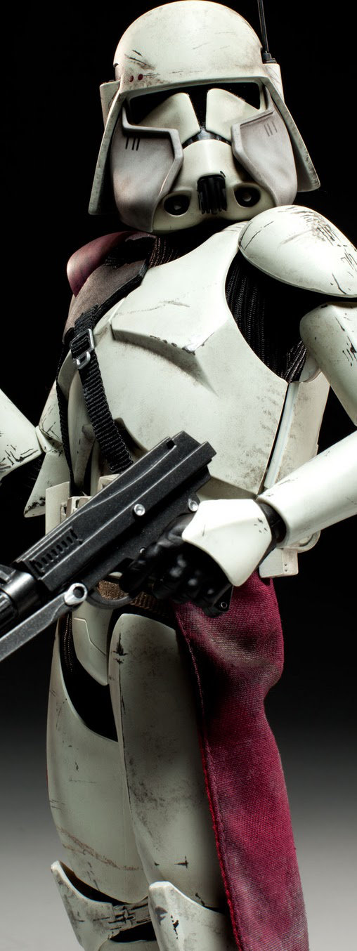 Star Wars - The Clone Wars: Commander Bacara - 21st Nova Corps, 1/6 Figur von Sideshow