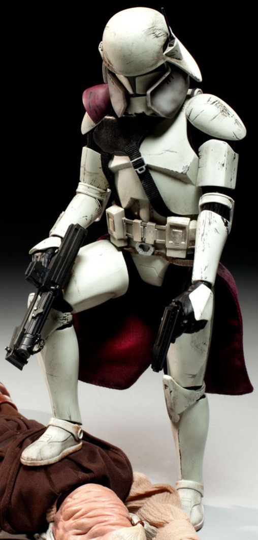 Star Wars - The Clone Wars: Commander Bacara - 21st Nova Corps, 1/6 Figur von Sideshow