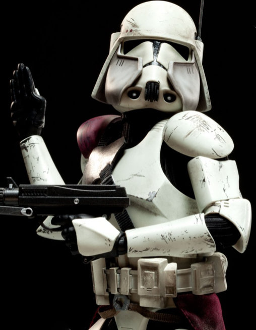 Star Wars - The Clone Wars: Commander Bacara - 21st Nova Corps, 1/6 Figur von Sideshow