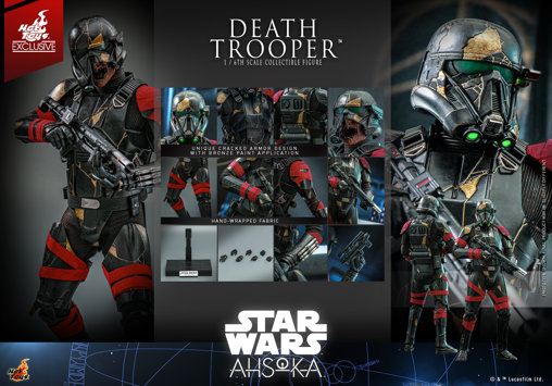 Star Wars - Ahsoka: Death Trooper, 1/6 Figur von Hot Toys