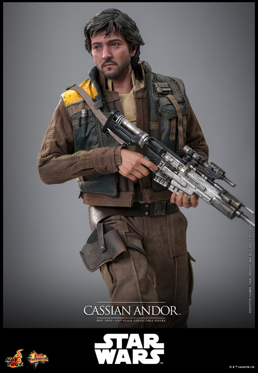 Star Wars - Rogue One: Cassian Andor, 1/6 Figur von Hot Toys