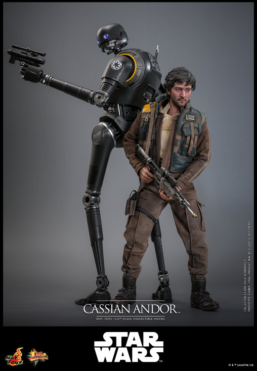 Star Wars - Rogue One: Cassian Andor, 1/6 Figur von Hot Toys