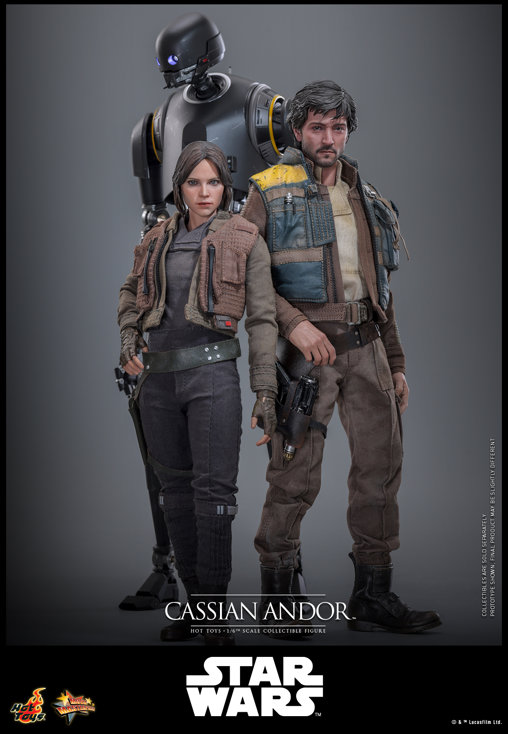 Star Wars - Rogue One: Cassian Andor, 1/6 Figur von Hot Toys