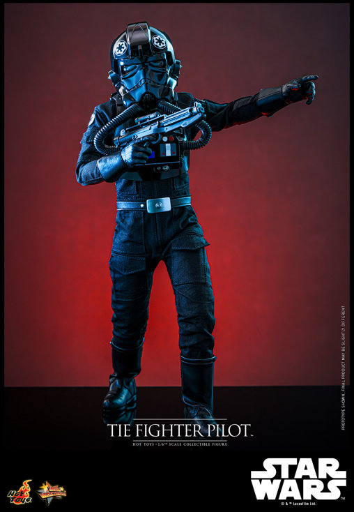 Star Wars - Episode IV - A New Hope: TIE Fighter Pilot, 1/6 Figur von Hot Toys
